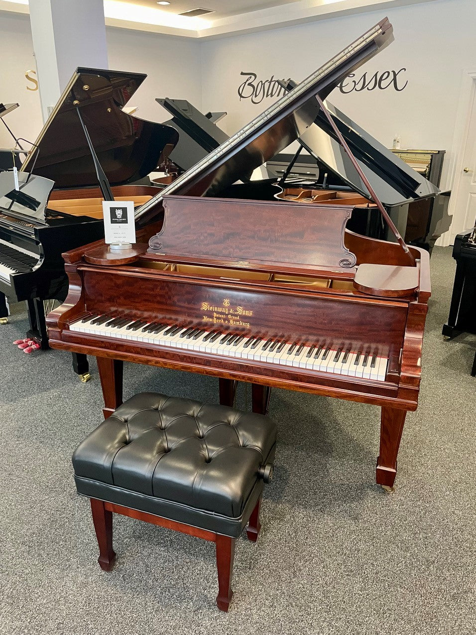 Steinway & Sons modèle A - NY (1901) Acajou