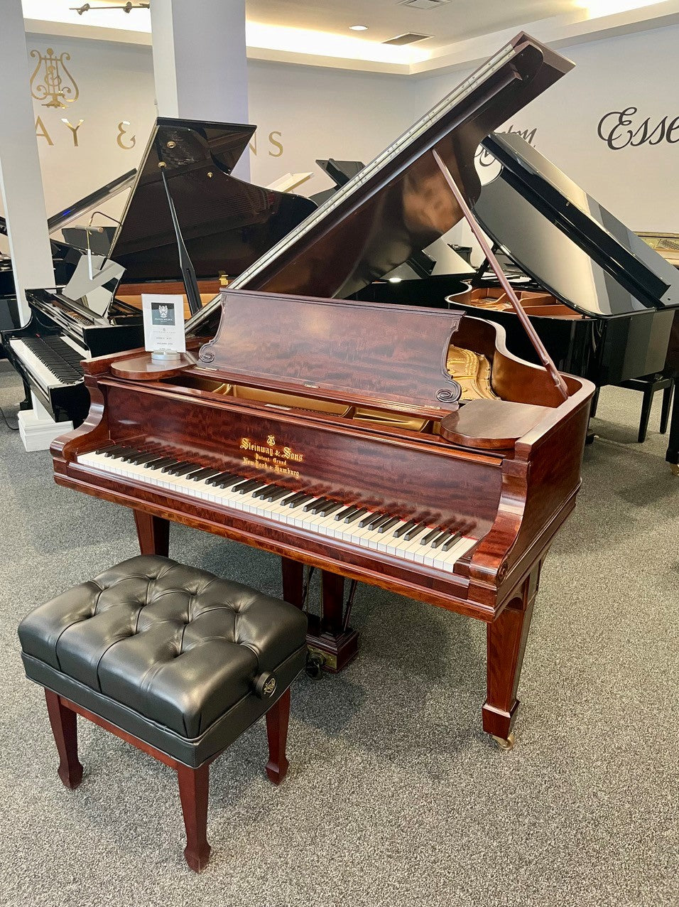 Steinway & Sons modèle A - NY (1901) Acajou