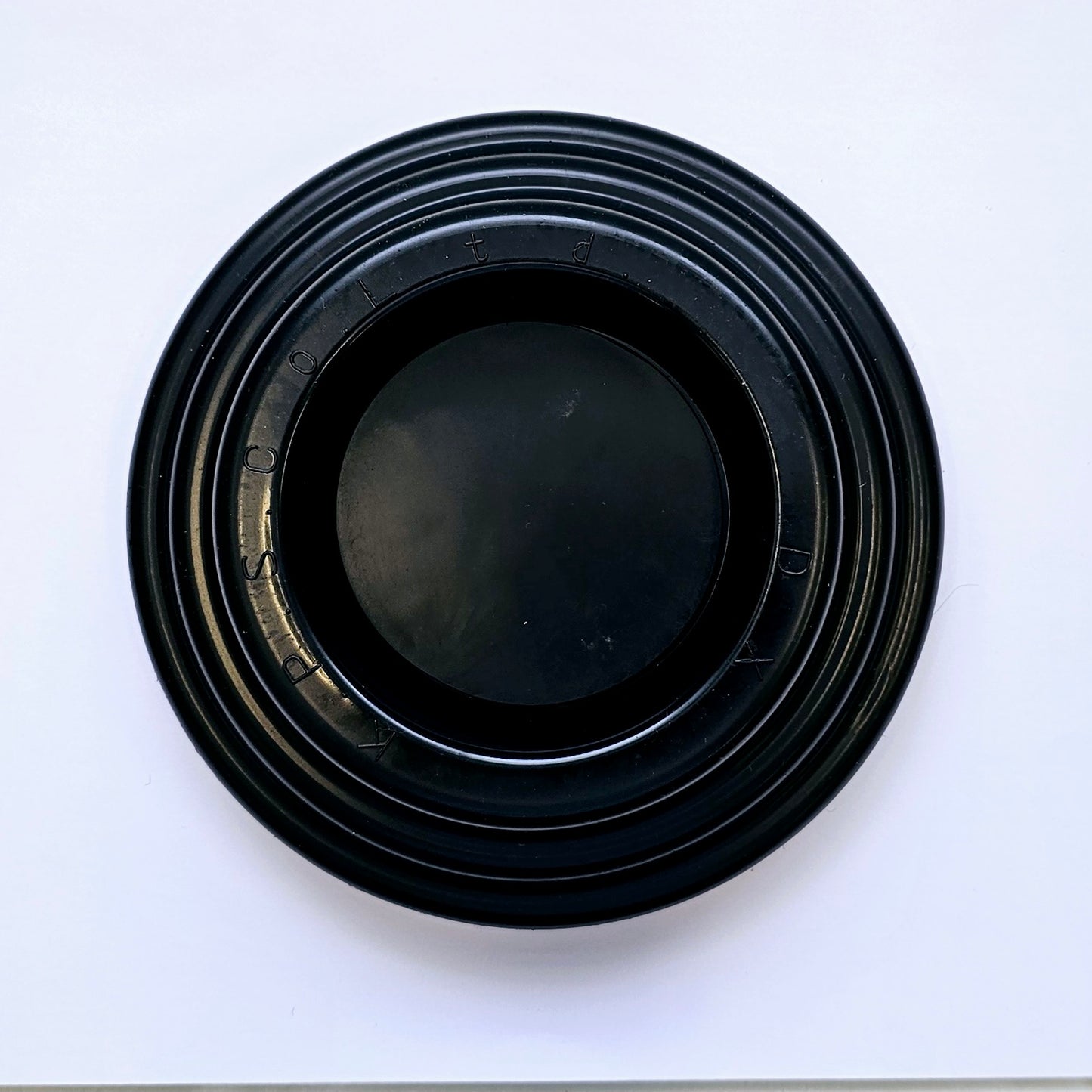 Grande sous-pattes en caoutchouc, noire, absorbant les chocs