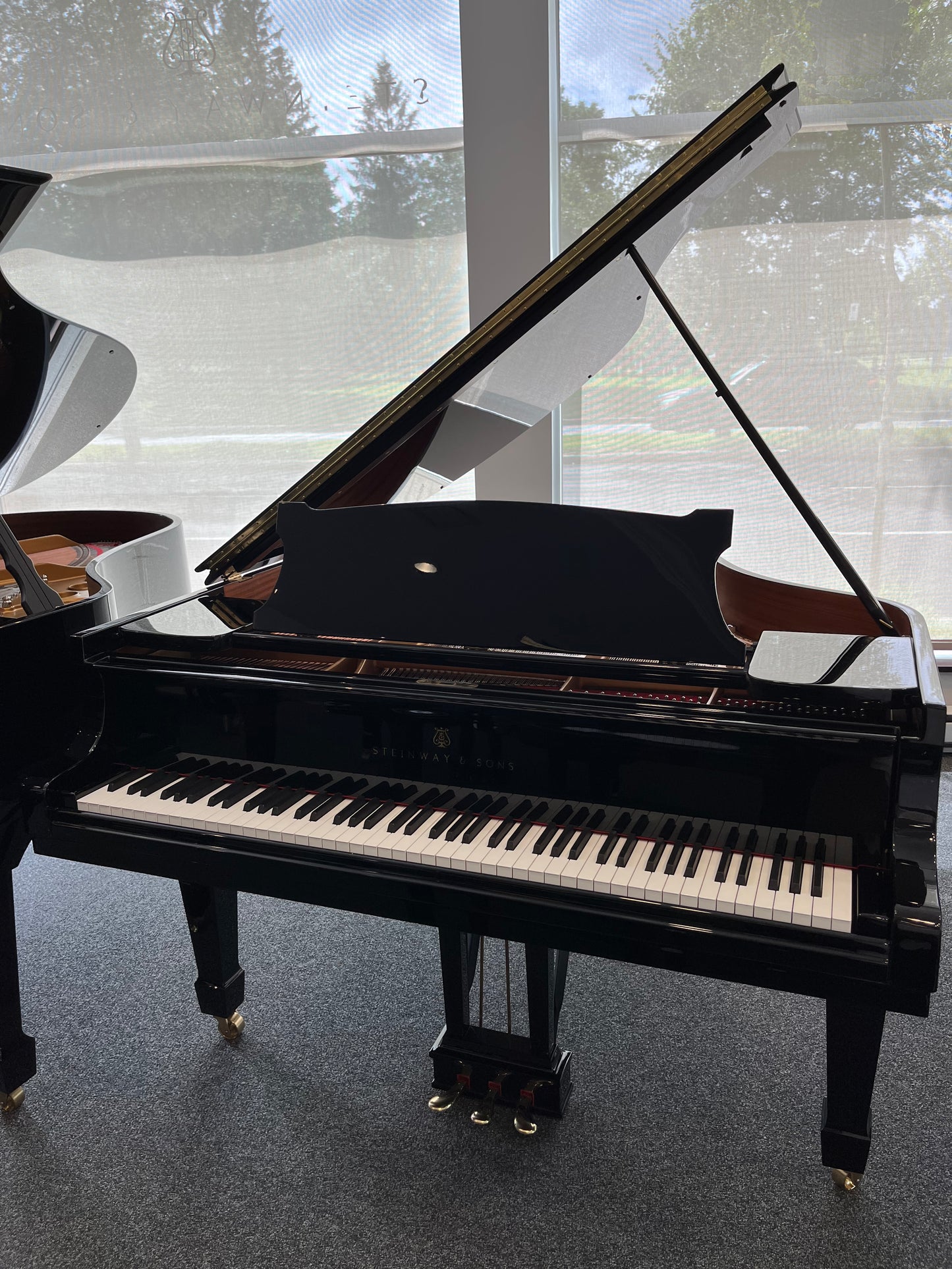 Steinway & Sons model M – NY (1923) ebony high-polish