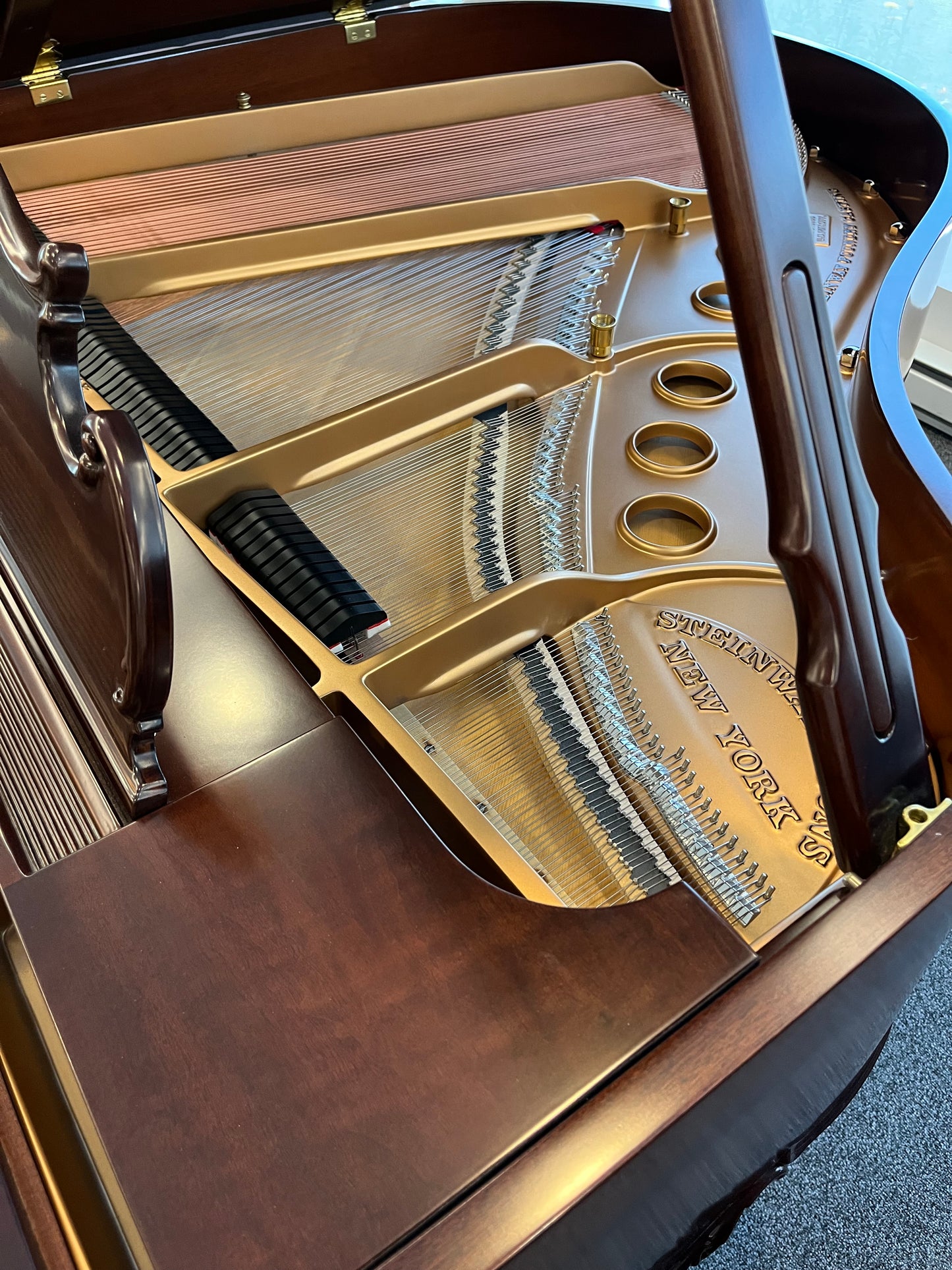 Steinway & Sons model S – NY (1940) QA mahogany