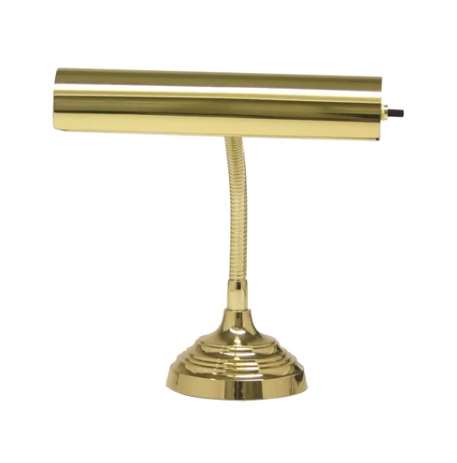 Avent 10" Lampe de piano/bureau en laiton poli