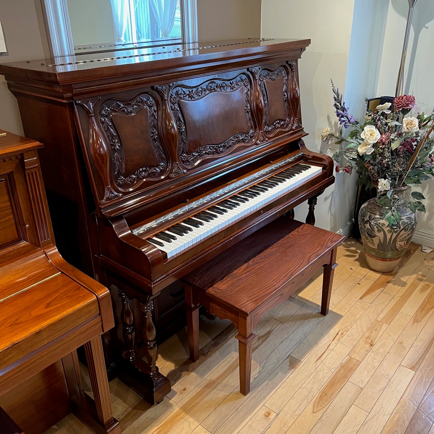 Ludwig century-old upright piano
