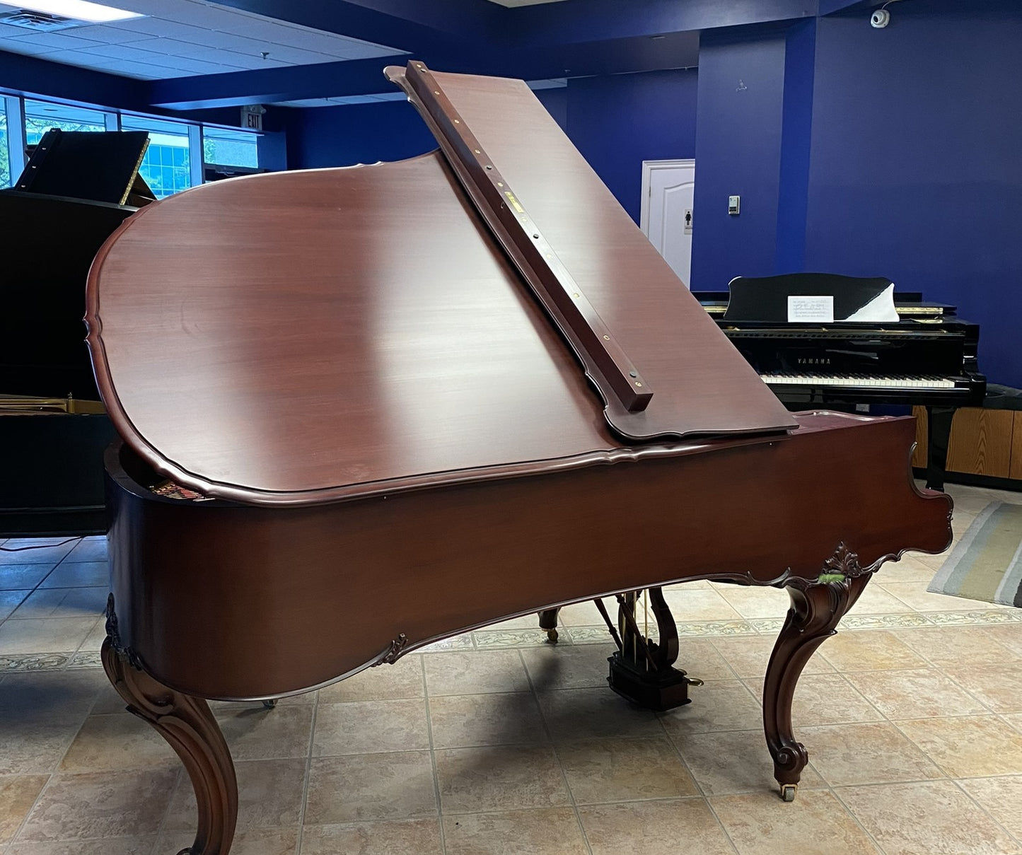 Steinway & Sons modèle A3 – 6’4’’ NY (1917) QA acajou