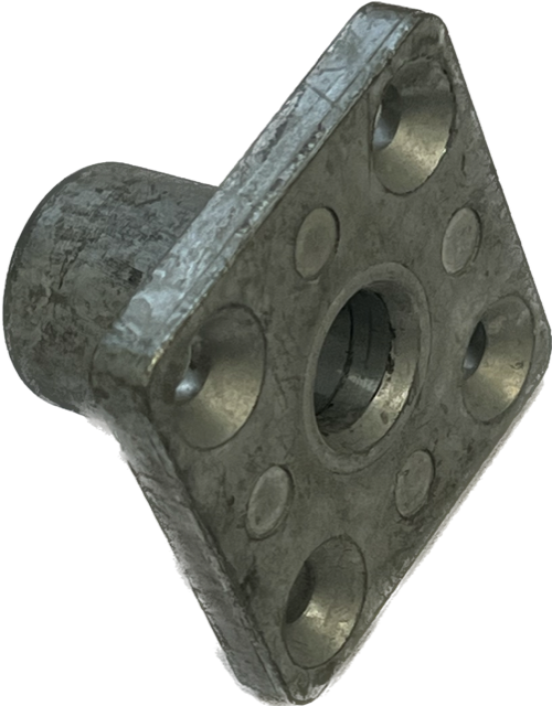2" dia. dual wheel casters with sockets