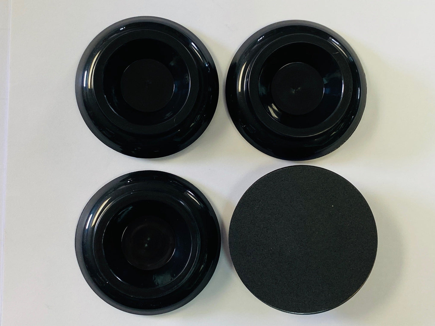 Small Economic caster cups (set of 4)