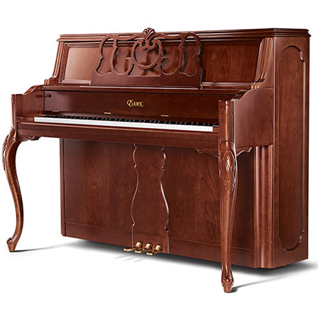 Formal French Upright Piano - Open Rack