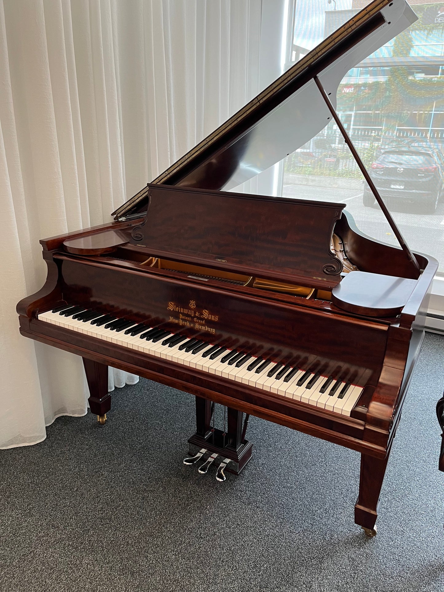 Steinway & Sons modèle A - NY (1901) Acajou