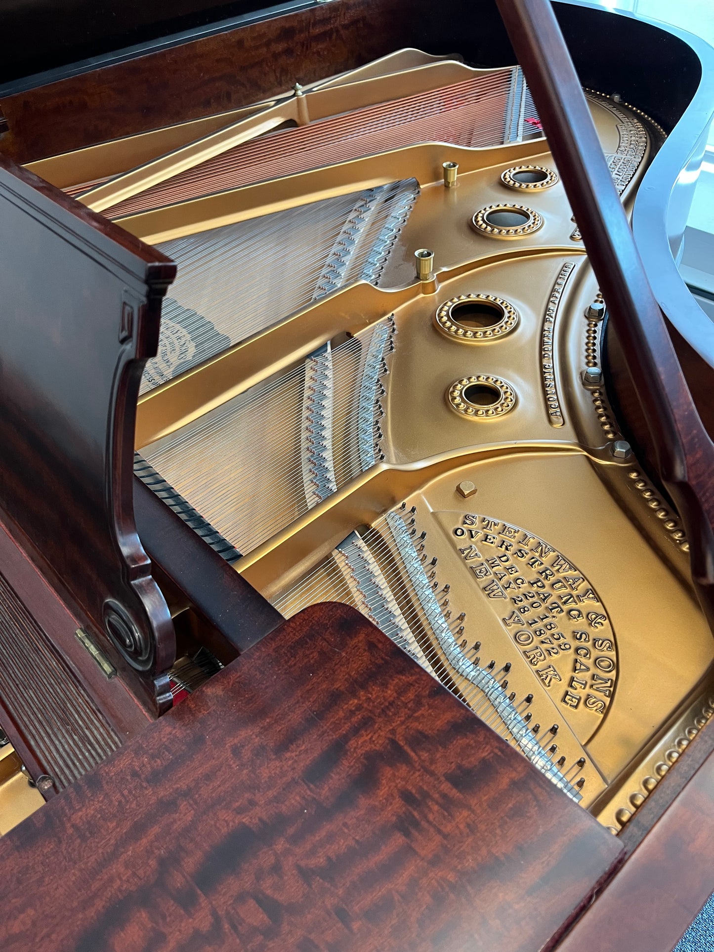 Steinway & Sons model A – NY (1901) mahogany
