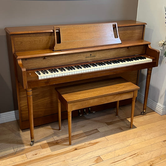 Willis upright piano - 41" (104cm)