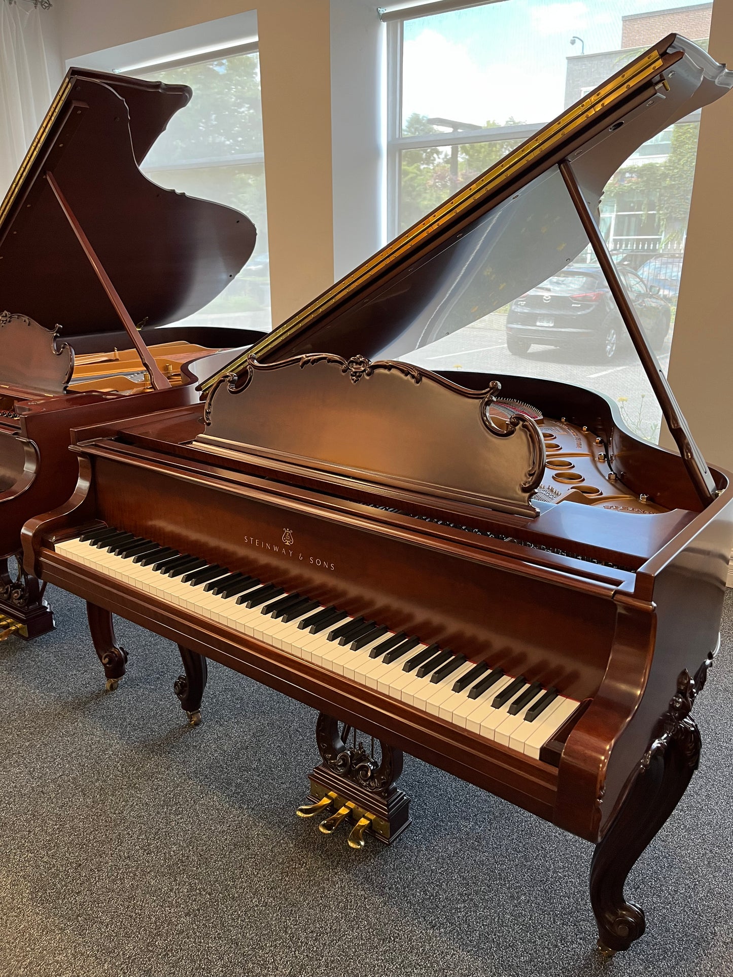 Steinway & Sons model S – NY (1940) QA mahogany  
