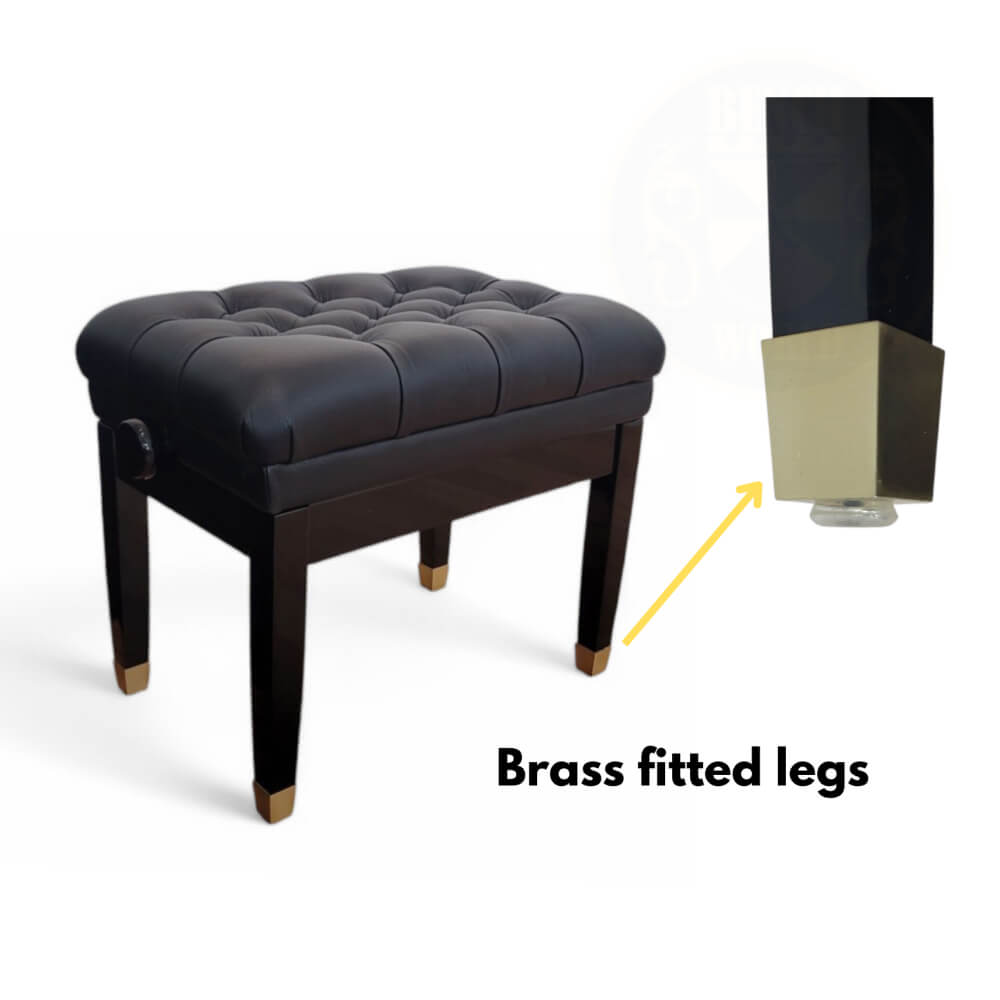 Adjustable QUATTRO piano bench