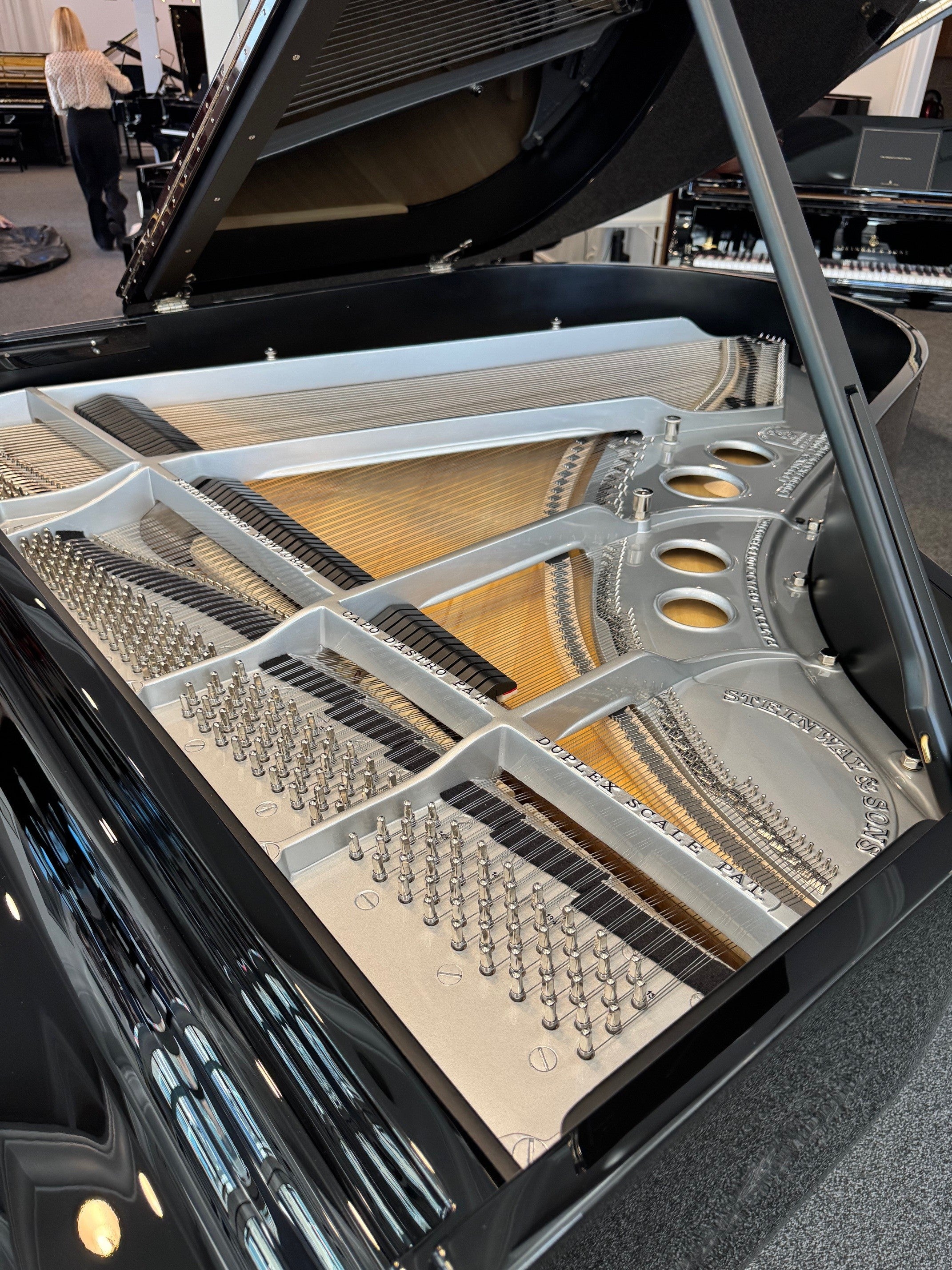 Steinway & Sons model O - NY (1901) complete restoration in 2024 Sterling Edition
