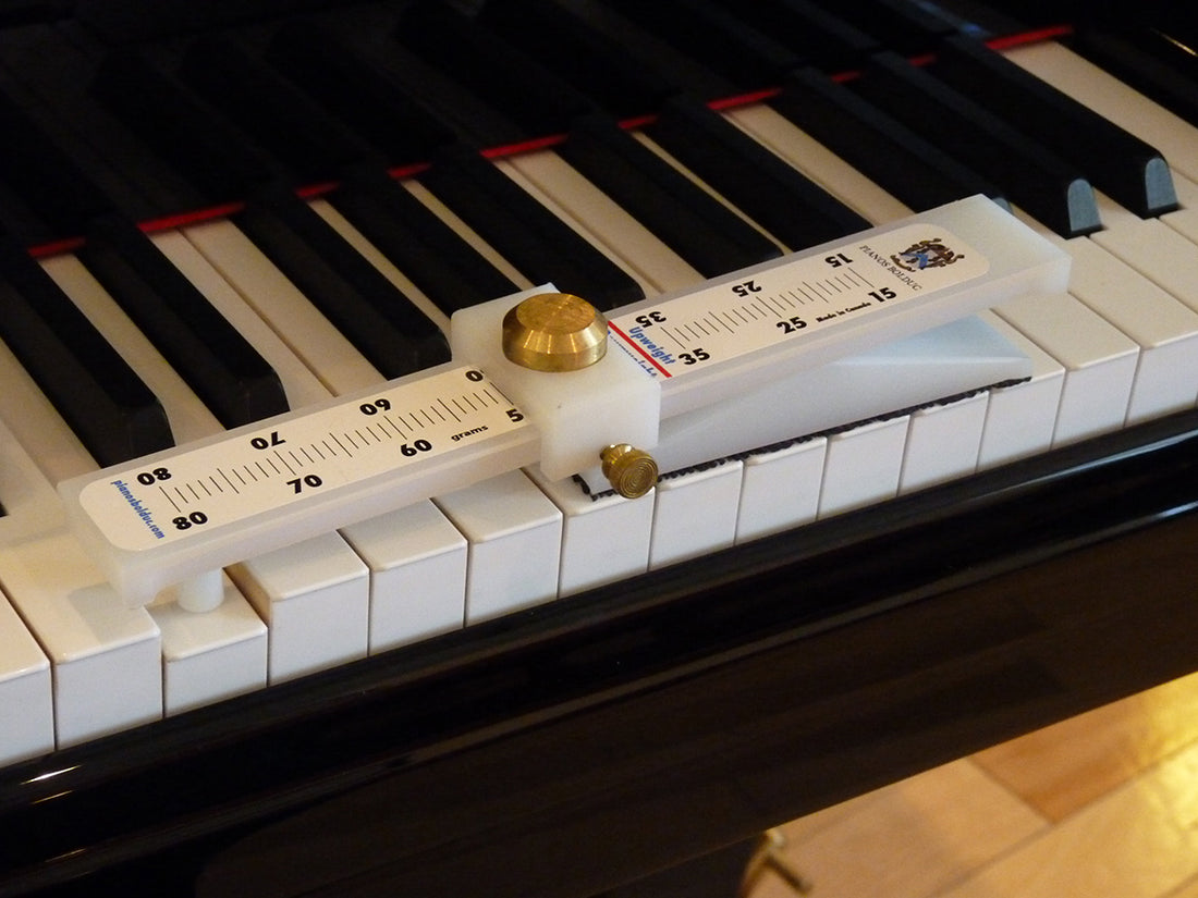 Balance for calibrating keys