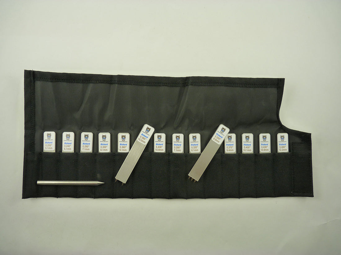 Bridge pin punch set